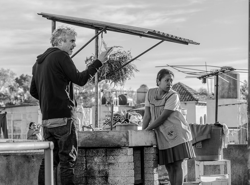 Alfonso Cuaron, Yalitza Aparicio, Roma